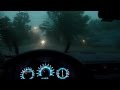 Driving a 2012 ford fusion sport in a big thunderstorm