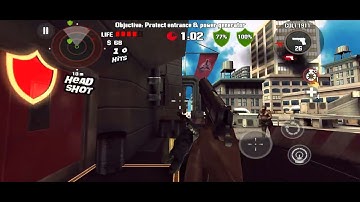 Dead trigger gameplay 27 protect two entrance of power generator.💪