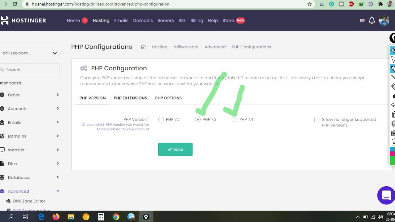 How To Change PHP Version In Cpanel Drill SEO YouTube How to change php version in cpanel drill seo youtube