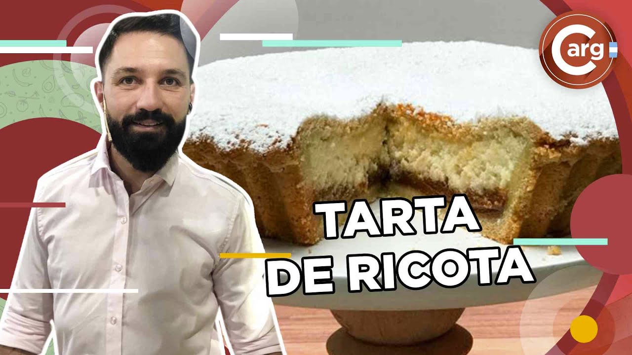 TARTA DE RICOTA Y DULCE DE LECHE