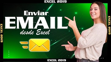 Como enviar emails desde Excel con datos de tus tablas ⭐ SIN MACROS  👌 Curso de Excel básico 2023 ✅