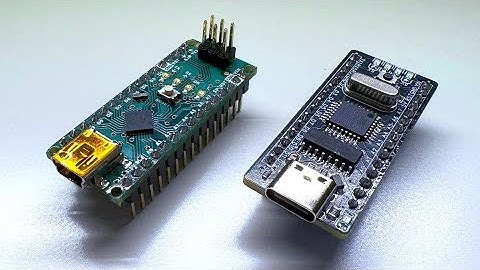 I created my own Arduino Nano Clone.