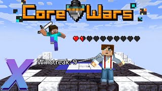 Another INTENSE Core Wars Solos Winstreak! (Galaxite in Minecraft)