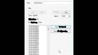 MASS MARKETING TOOLS - WORLDWIDE NUMBER GENERATOR AND CHECKER screenshot 4
