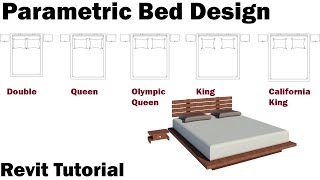 Revit Tutorial - Parametric Bed Design