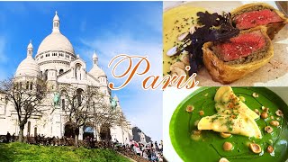 🇫🇷 เดินเที่ยวย่านมงต์มาตร์ในปารีส / เพลิดเพลินกับร้านอาหารเนื้อที่อร่อยที่สุด