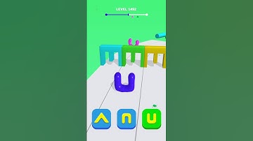 Blob Shifter 3D Level 1492 | Brixuplayz #shorts #youtubeshorts #gaming