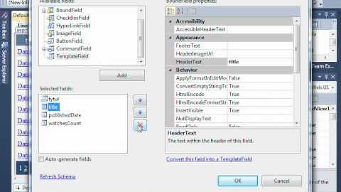 ASP .NET Ajax, tworzenie strony, pobieranie danych z bazy MSSQL cz.2