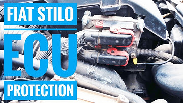 FIAT STILO ECU NEW MOUNT AND PROTECTION