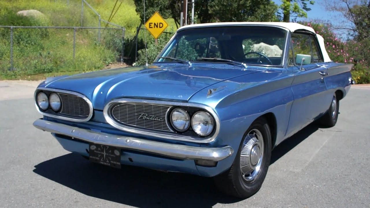 1962 Pontiac Tempest Lemans Convertible Pre Gto Youtube