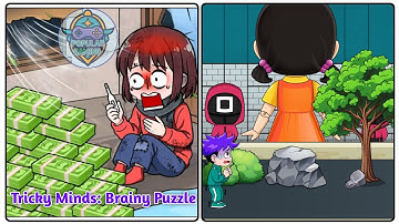 Tricky Minds Brainy Puzzle Level 108: Help Players Reach The Finish Line !Gameplay Solution