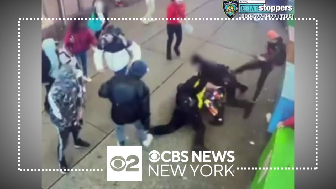 Times Square officer assault