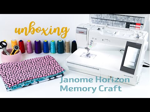 Unboxing Janome Memory Craft 9400