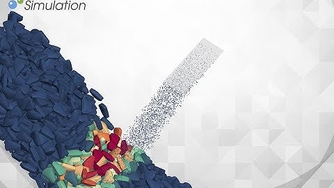 DEM tablet coating simulation