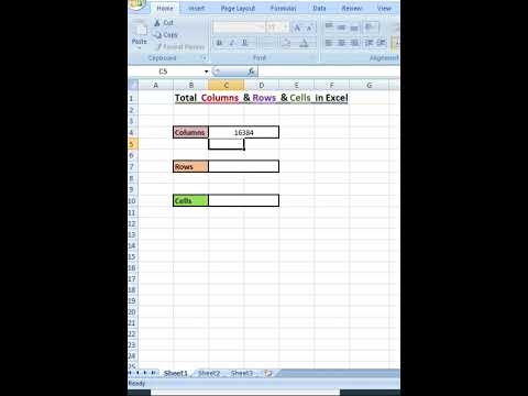 Total Columns &