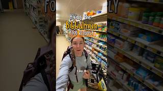 A thru-hikers food resupply