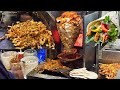 Famous chicken shawarma  nonstop spicy   juicy shawarma making  street food pakistan