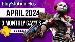 PlayStation Plus Essential April 2024 Monthly Games | PS Plus April 2024