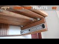 Secret Drawer Locking Mechanism And Hookless Key Storage - How To