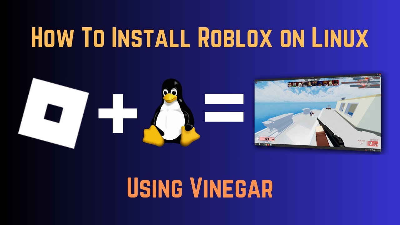 wrapper para Roblox Vinegar no Linux - Como instalar via Flatpak