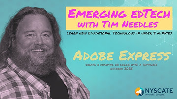 Emerging EdTech with Tim Needles: Adobe Express Drawing