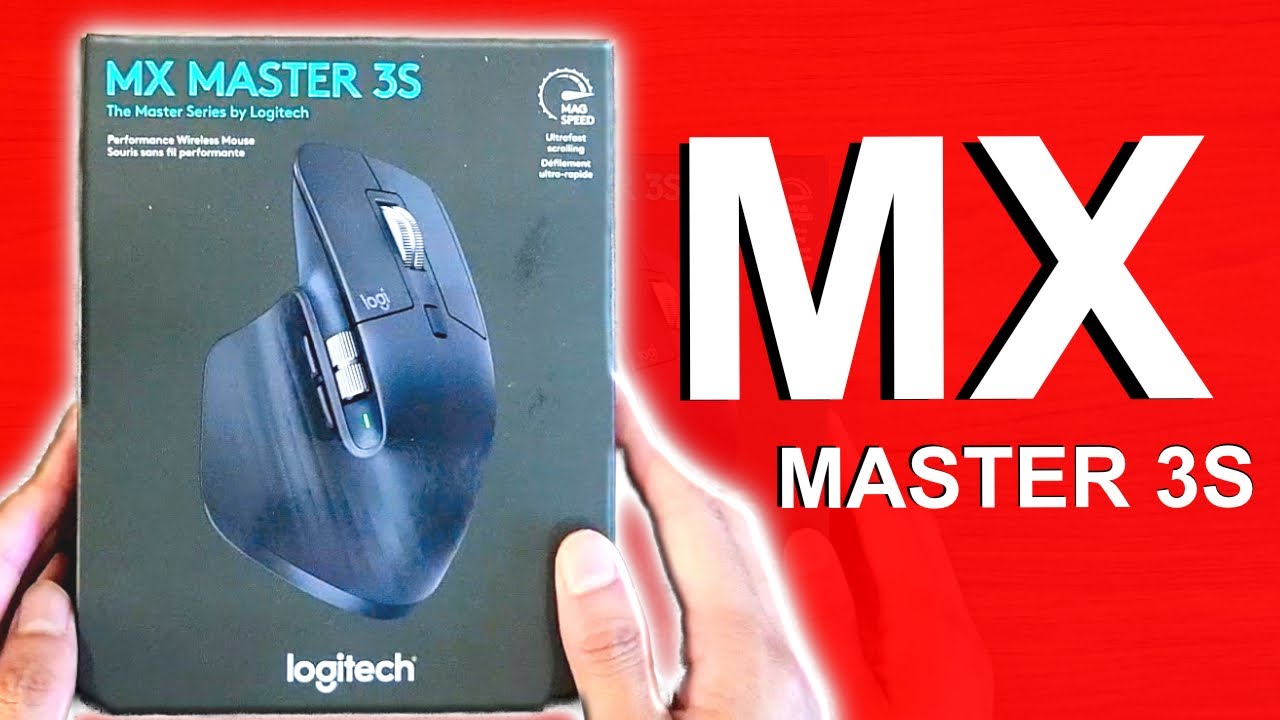 Logitech MX Master 3S - Ultimate Wireless Performance Mouse