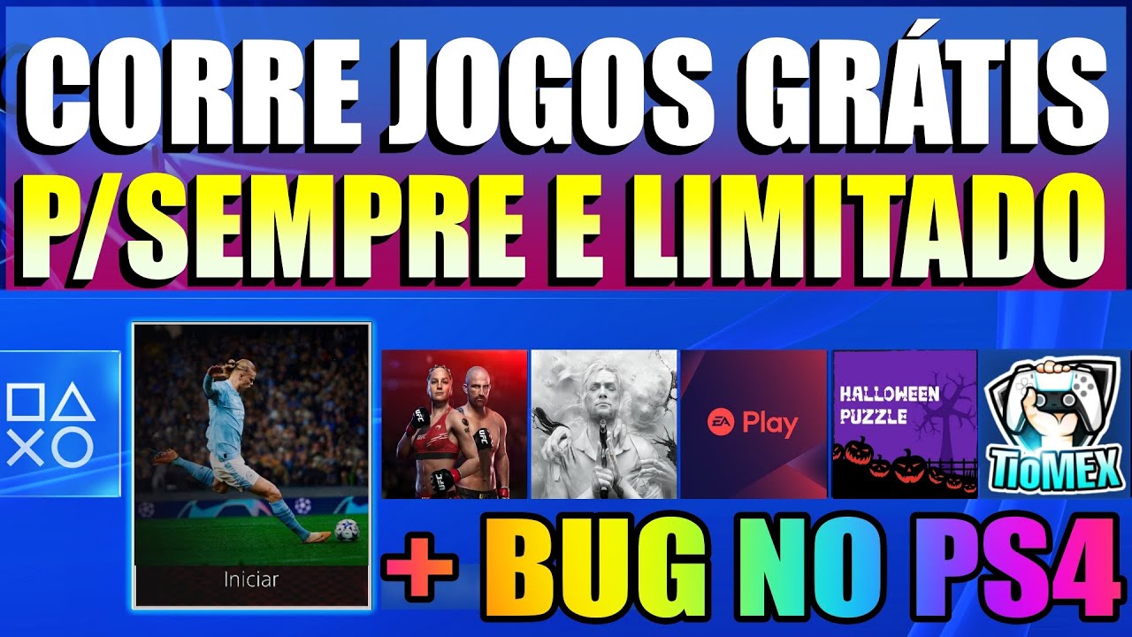 11 JOGOS GRÁTIS P/ SEMPRE DA EA PLAY NO PS4 E 1 NOVO POSSÍVEL BUG 