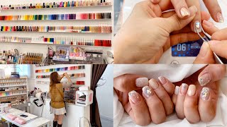 First Person View   Nail Salon Operation in Korea | 고객님들께 챙김 받는 하루 | 1인칭 시점 촬영 | 네일샵 브이로그