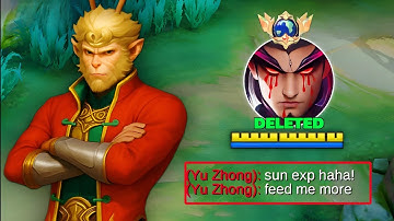 SUN EXP LANE IS META! ONE HIT BUILD AND EMBLEM! MUST TRY!