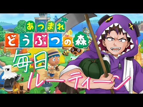 毎日ルーティーン【あつ森】
