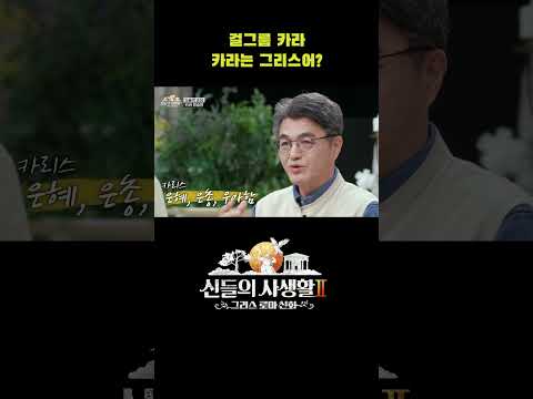 걸그룹 카라, 카라는 <strong>그리스어</strong>? #shorts | MBN 신들의사생활2