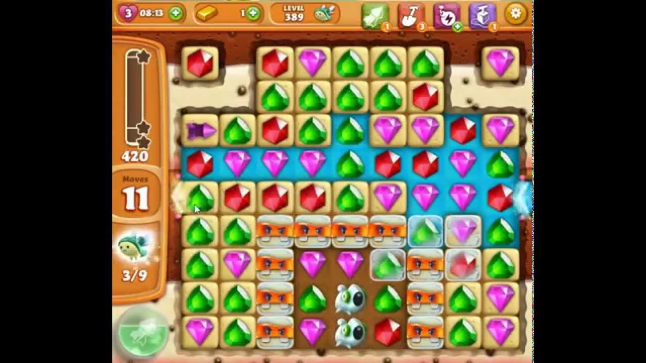 Diamond Digger Saga level 389 no boosters 😈