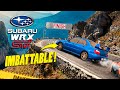 Subaru wrx sti imbattable sur les routes de montagne