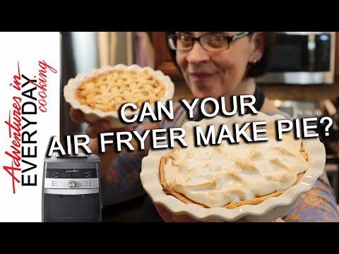 वीडियो: कैसे जल्दी से एक पाई को एक एयरफ्रायर में पकाने के लिए