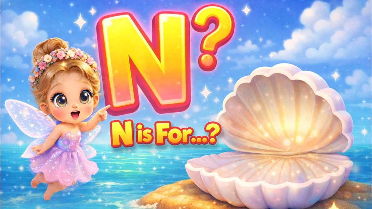 👉 N is for…? Open the Magic Shell! Learn letter N with magic - YouTube