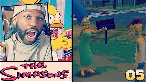 The Simpsons Hit and Run Gameplay Walkthrough Part 5 - Shot Clock Again!  So Many Fails!