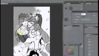 Manga Studio 5 Ink & Tones - Kasai & Saeru Manga Studio 5 Ink & Tones - Kasai & Saeru