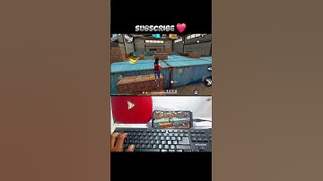 K2ER Connect Free Fire Max Gaming ⌨️🖱+📱🎮 Keyboard And Mouse #shorts #freefiremax #keyboard #mouse