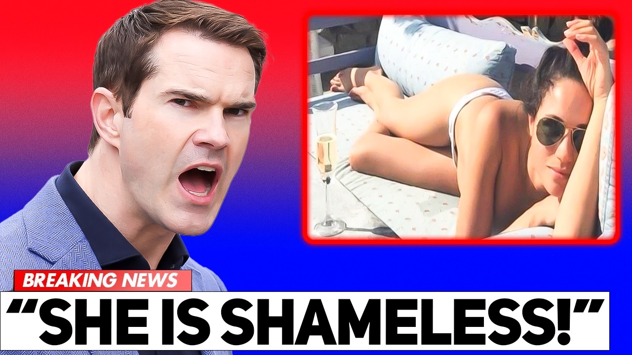 Jimmy Carr se burla de Meghan Markle tras el revuelo causado por la foto viral en su yate... (¡Los fans están atónitos!)
