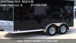 2015 Cross 7X14 Enclosed Cargo Trailer for sale in Arthur, I