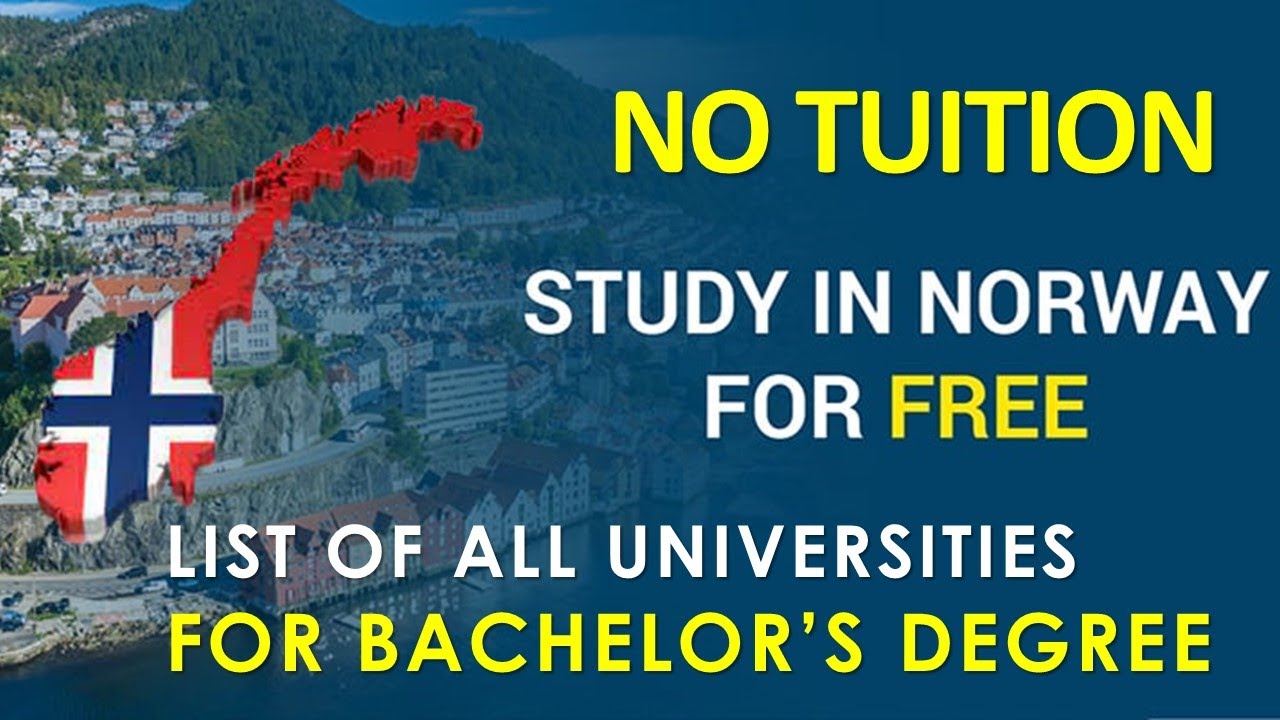 Study in Norway For Free List of Bachelor
