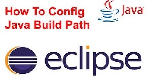 how to config java build path in eclipse