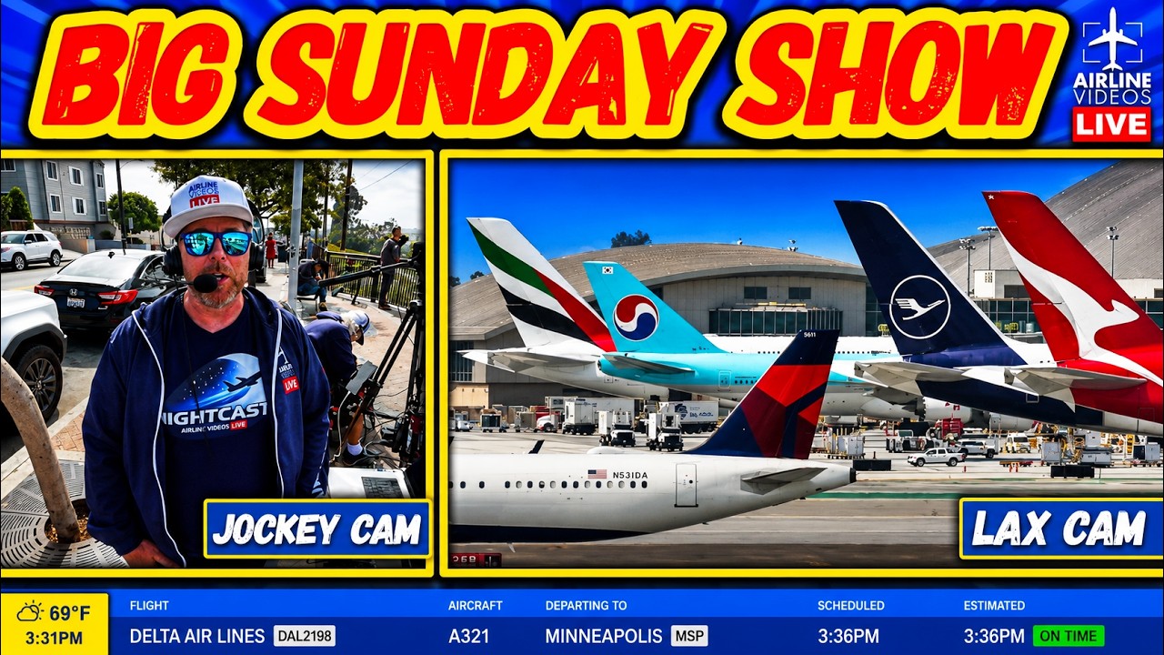 š“LIVE LOS ANGELES (LAX) AIRPORT ACTION! (May 10th, 2026)