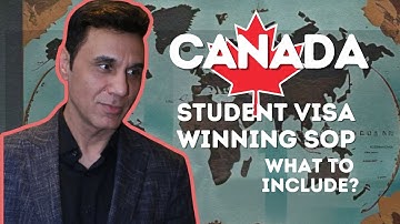 How to write a winning SOP | Canada Student Visa #studypermitcanada