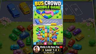 BUS CROWD Challenge 🚌 | Can You Fill All the Buses? | Level 1–4 screenshot 2