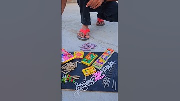 Different Types Of Diwali Crackers Testing @IndianCrazyKing.