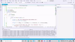 How To Get File Name And Extension In C