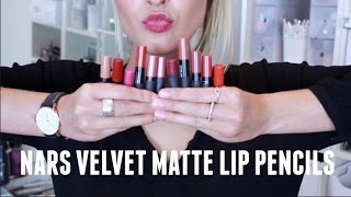 Nars Velvet Matte Lip Pencil Dolce Vita Wear Test Review | Lipstick A Day