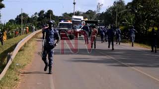 Leader of Opposition Mpuuga blocked from addressing vendors