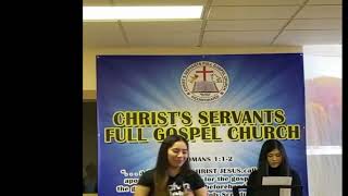 CSCFITS - Opening Song, Sunday Adult Bible Study, April 21, 2024